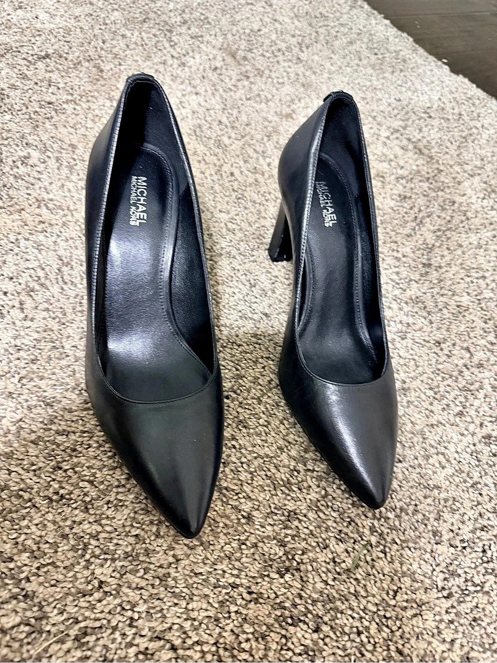 MICHAEL Kors Black Pointed Toe Pumps